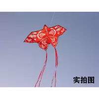 潍坊艺博风筝2020新款蝴蝶风筝大型成人儿童卡通三角微风易飞创意 三维工匠 蝴蝶+400米线轮