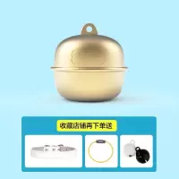 智能宠物定位器防丢器防走丢铃铛狗狗防丢gps定位项圈猫咪猎狗猎犬小型防水实时电子防丢器无线跟踪器 三维工匠 粉红色