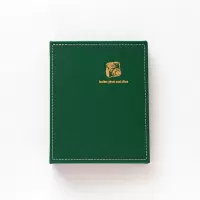 拍立得皮革相册本迷你照片3寸4寸家庭影集收藏纪念册插页式64张入 三维工匠 4寸72张棕色