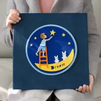宝宝相册成长记录影集相册本粘贴式diy手工制纪念册幼儿生日 三维工匠 爱心树+礼包 40张(80面)黑页