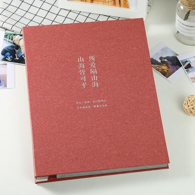 diy粘贴式网红款电影票火车票收藏册飞机票票相册本纪念册情侣 三维工匠 因为一个人爱上一座城(随意粘贴)