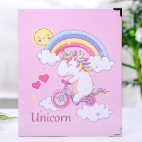 明信片收集册收纳册活页夹收藏册相册本6寸插页式纪念册透明内页8 三维工匠 自行车