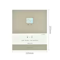 相册本diy手工情侣相册家庭宝宝大容量影集自粘贴式覆膜纪念册集邮票火动车机票收藏册景点票明信片 三维工匠 泥灰(中号)