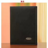 皮面6寸相册家庭纪念册影集240张插页式商务办公相册本袋式相簿本 三维工匠 黑色/6寸240张 50