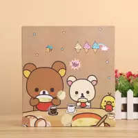 大容量5寸6寸混装插页式相册本300张家庭影集宝宝成长纪念收藏册 三维工匠 动物乐园