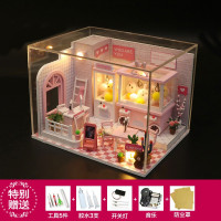 手工DIY拼图木质音乐盒八音盒天空之城木制创意生日男孩女友 三维工匠 哆唻咪+工具+模胶+罩+音乐+情侣