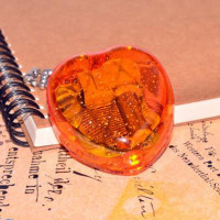 挂件钥匙扣爱心发条式八音乐盒创意生日送男女闺蜜小朋友 三维工匠 蓝色