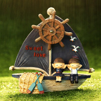 八音盒旋转天空之城儿童生日精品龙猫音乐盒创意女友闺蜜 三维工匠 粉月亮独角兽款2174A