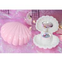 送女生音乐盒可爱贝壳八音盒儿童生日跳舞芭蕾女孩节日礼品 三维工匠 BY888-2贝壳音乐盒/浅粉/无灯款