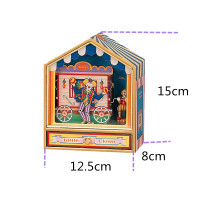 法国进口欧洲怀旧复古珍藏版小丑音乐盒八音盒摆件 三维工匠 大号小丑