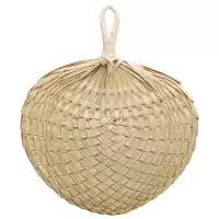 手工编织蒲扇 芭蕉扇夏季手摇扇子棕叶中国风古风编蒲葵扇 三维工匠 蒲葵扇42*35cm优惠