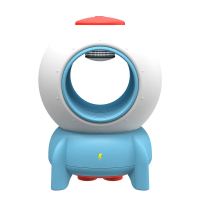 三维工匠灭蚊灯家用usb物理灭蚊室内婴儿孕妇小孩插电全自动捕蝇紫光诱纹除蚊 童趣火箭外形X2+3C认证充