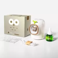 三维工匠用室内卧室婴儿孕妇usb电子蚊香器蚊香灯杀蚊除蚊 白色[母婴安全级★范围30米]+带2瓶液