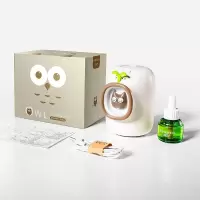 三维工匠用室内卧室婴儿孕妇usb电子蚊香器蚊香灯杀蚊除蚊 白色[母婴安全级★范围30米]+带6瓶液
