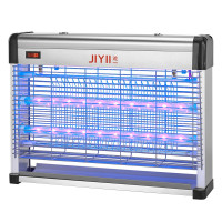 充电击灭蚊灯家用商用灭蝇灯餐厅饭店室内电蚊LED室外防水灭蚊器 三维工匠 J1FSL灭蝇增强版