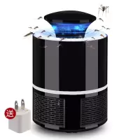 室内灭蚊灯插电式防蚊器吸入式蚊灯光触媒物理蚊灯 三维工匠 升级版白色送插头