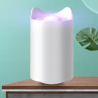 灭蚊灯器灭蚊家用物理蚊子防室内婴儿孕妇吸灭蝇usb 三维工匠 靓白色+usb插头