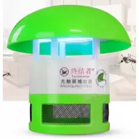 黑科技灭蚊灯光触媒婴孕电子灭蝇吸捕蚊杀虫器家用 三维工匠 绿色无开关款