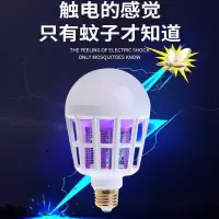 两用led灭蚊灯家用灭蚊器捕蚊子灭蚊电蚊照明灯泡 三维工匠 灭蚊灯+9瓦LED灯+灯头一体
