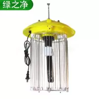 杀虫灯农用频振式灭虫灯户外果园茶园大棚鱼塘黑光捕诱杀虫灭蚊灯 三维工匠 交流26W鱼塘灯含光源