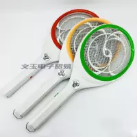 电蚊拍家用可充电式LED大号网面806安全苍蝇拍子强力灭蚊器 三维工匠