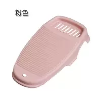轻矜家用宿舍塑料小型板创意搓衣板跪用洗衣搓板婴儿儿童学生小号 三维工匠 抹茶绿