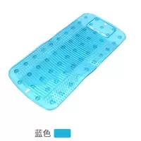 创意胶质柔软塑料洗衣板 家用便携式吸盘防滑吸地洗衣垫搓衣板 三维工匠 紫色小号(50x23.5cm)