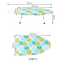 台式大号烫衣板 折叠熨衣板 桌面烫衣架熨斗架电熨板烫斗板 三维工匠 白色