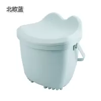 可坐人收纳凳塑料凳 家用成人换鞋凳子儿童储物凳收纳箱 三维工匠