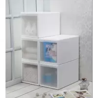 衣柜收纳柜特大号加厚抽屉式收纳箱塑料收纳盒大号家用整理箱抽屉 三维工匠