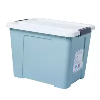 KAJI 塑料收纳箱加厚玩具整理箱储物纳衣服带盖14L20L 提手款收纳 三维工匠