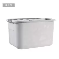 衣服收纳收纳箱塑料特大号整理箱大号有盖书箱收纳盒储物箱子 三维工匠