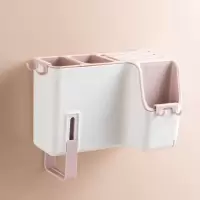 刀架多功能筷子笼一体家用小型免打孔厨房筷筒菜板刀具收纳置物架收纳层架 三维工匠