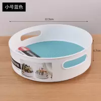 多功能旋转式置物架厨房调味品调料瓶收纳架桌面水果盘客厅盘收纳层架 三维工匠