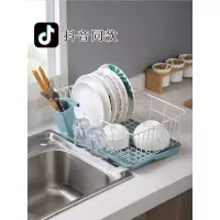 碗架家用装碗筷收纳盒箱餐具厨房水置滤碗架碗沥水篮碗碟置物架收纳层架 三维工匠