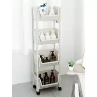 落地蔬菜收纳架多层储物架移动菜篮子厨具架子家用菜篮厨房置物架收纳层架 三维工匠