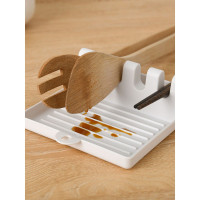 厨房置物架汤勺垫筷子锅盖锅铲垫收纳日本家用创意多功能放铲子托收纳层架 三维工匠