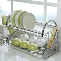 厨房置物架落地用品洗放台面碗碟架餐具菜篮架蔬菜收纳架收纳层架 三维工匠