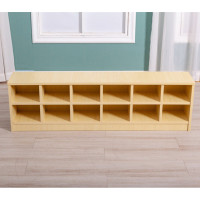 幼儿园柜子储物柜组多功能儿童玩具收纳架区角书架鞋书包柜蒙氏柜收纳柜 三维工匠