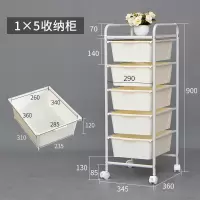 儿童玩具收纳架家用分类绘本宝宝书架幼儿园落地储物柜多层置物架收纳柜 三维工匠