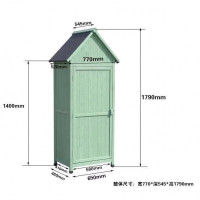 高颜值实用实木工具房户外花园防水晒庭院小木屋阳台储置物收纳柜收纳柜 三维工匠