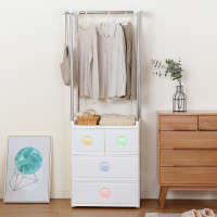 加厚塑料抽屉式收纳柜宝宝衣柜婴儿童整理箱玩具多层储物柜子收纳柜 三维工匠