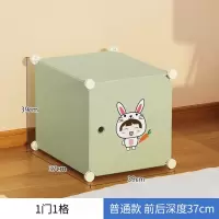 衣柜简易组装塑料布儿童宝宝经济型收纳柜子合单人储物婴儿小衣橱收纳柜 三维工匠