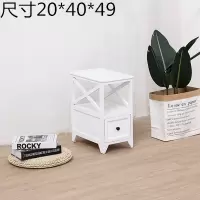 实木收纳柜多层组合20cm35cm窄柜墙角缝隙夹缝柜卫生间浴室边柜收纳柜 三维工匠