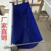 缝纫机布衣斗带灯架新款伸缩折叠式布衣斗缝纫机服装衣车斗布兜收纳柜 三维工匠 1.07米不带灯架布衣兜