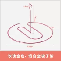 铝合金晒被子床单旋转晾衣架圆形阳台晾被套螺旋式晒衣架 三维工匠