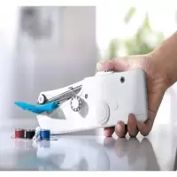 小型袖珍电动缝纫机实用便携手持迷你家用多功能缝纫机101型 三维工匠