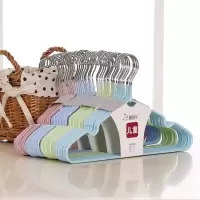 儿童衣架家用衣挂批发衣架防滑无痕成人儿童晒衣架小号衣撑子衣架 三维工匠