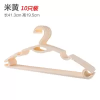 防滑衣架衣服架晒衣架衣架子10个装家用衣撑晾衣架衣服架子挂衣架衣架 三维工匠
