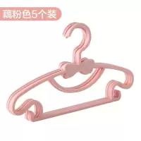 塑料小孩衣架儿童衣架小号可爱 宝宝儿衣架衣服撑子10个装衣架 三维工匠